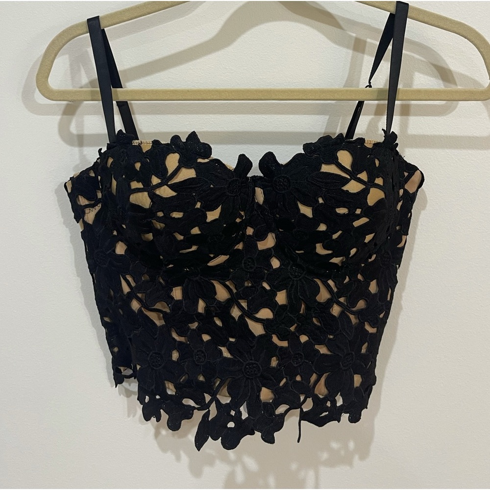 Black Corset Top - Windsor (NEVER WORN)